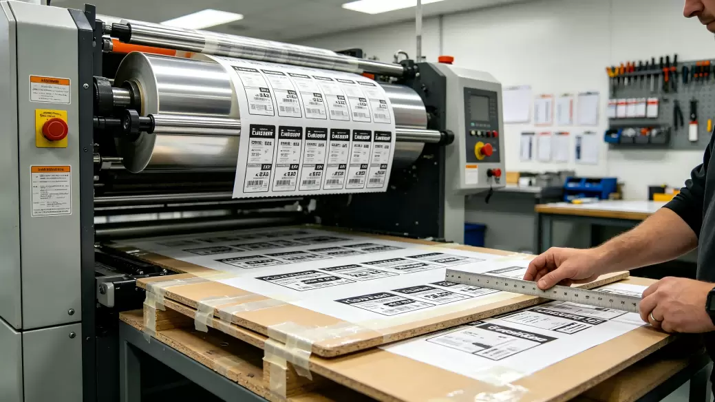 Flexographic Plate Positioning & Fixing