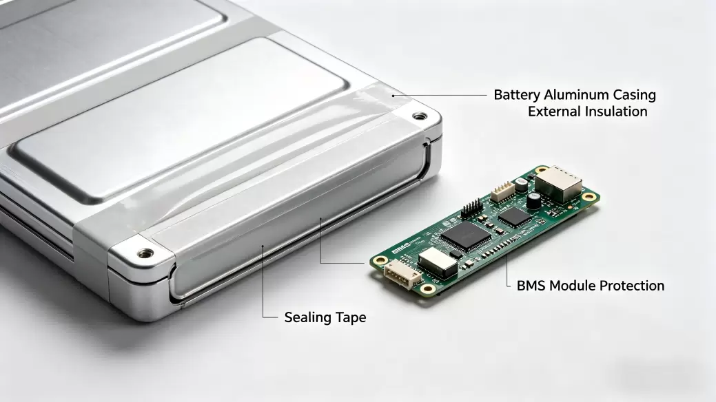 Battery Casing Insulation & BMS Protection