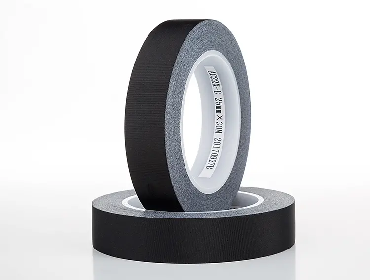 Premium Black Acetate Cloth Tape AC22X